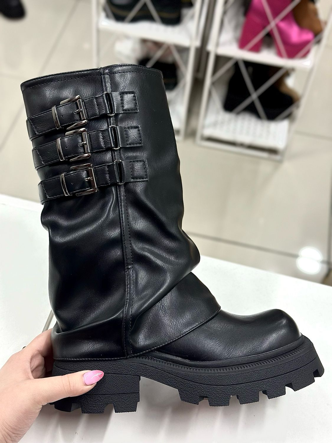 Boots XZN-215 BLACK Boots XZN-215 BLACK