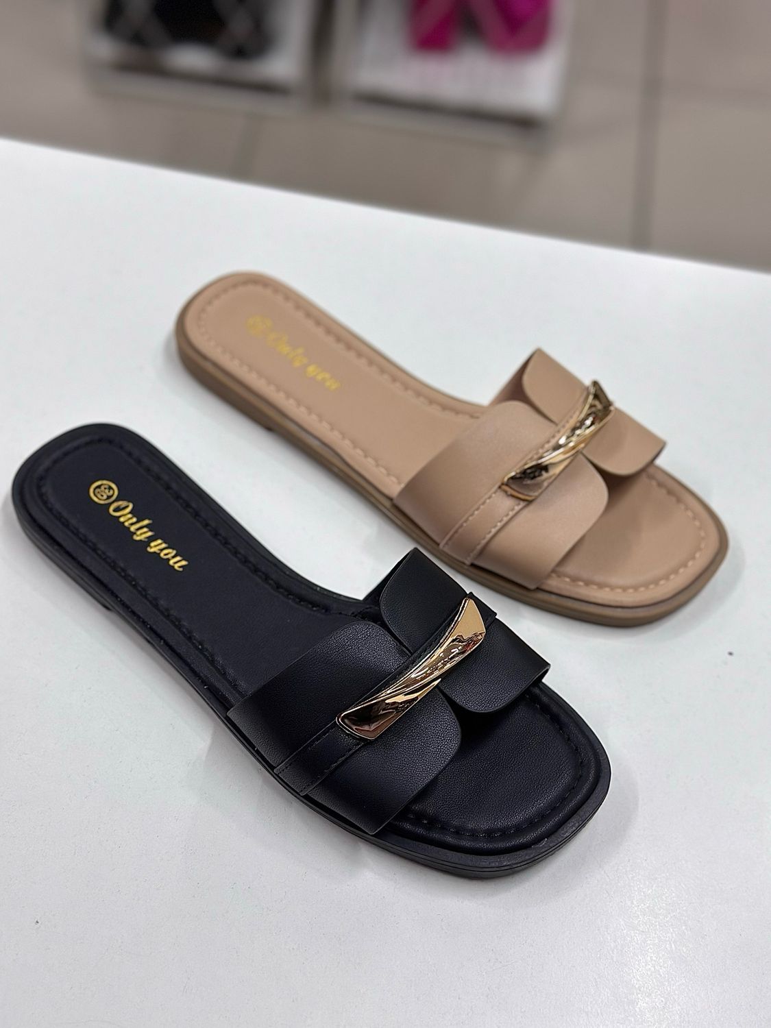 Sandalia baja AT19-2 APRICOT