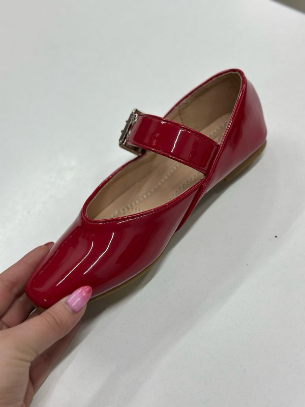 Ballerina charol Tina-012 RED