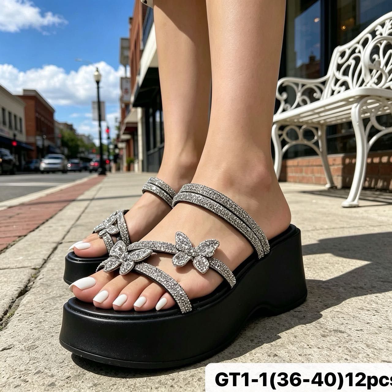Sandalia GT1-1 BLACK Sandalia GT1-1 BLACK