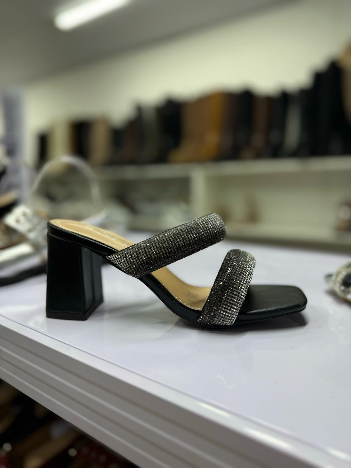 Sandalia taco 23-51 BLACK Sandalia taco 23-51 BLACK