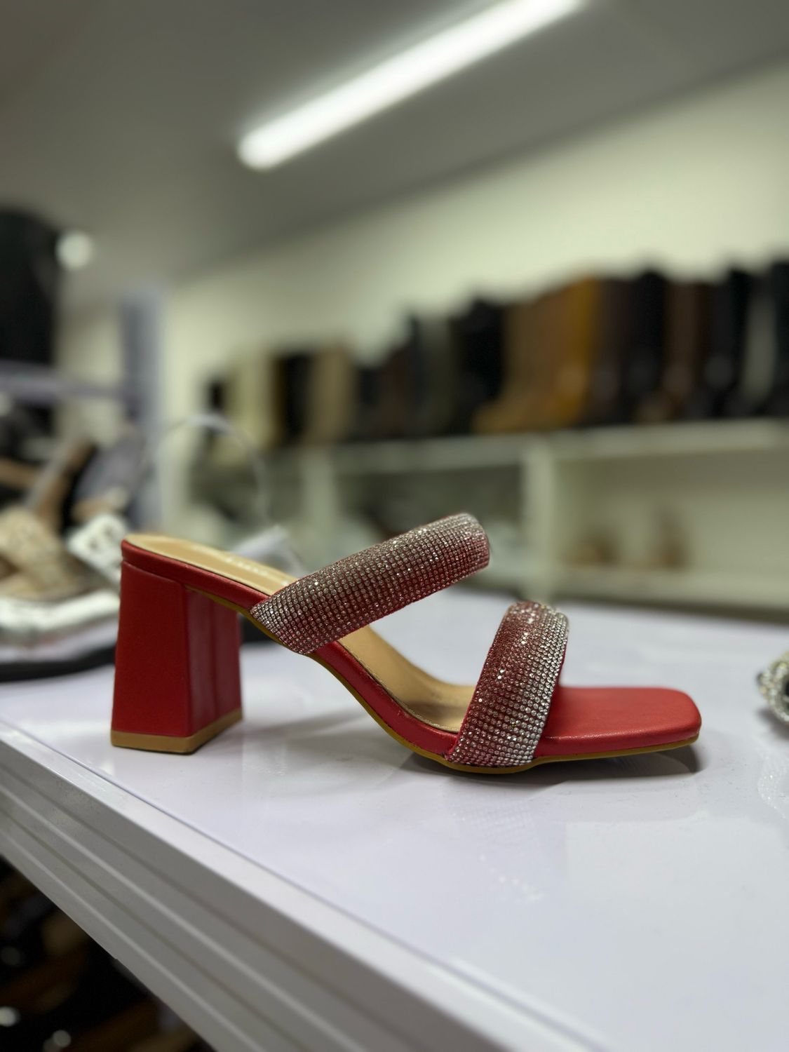 Sandalia taco 23-51 RED Sandalia taco 23-51 RED