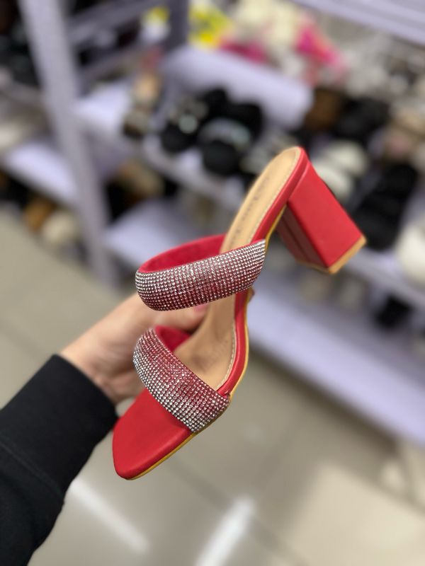 Sandalia taco 23-51 RED