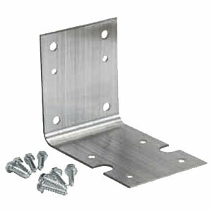 Pentek Big Blue Housing Bracket and Screws, Zinc Plated Carbon Steel