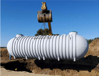 10,000 Gallon Below Ground HDPE Cistern