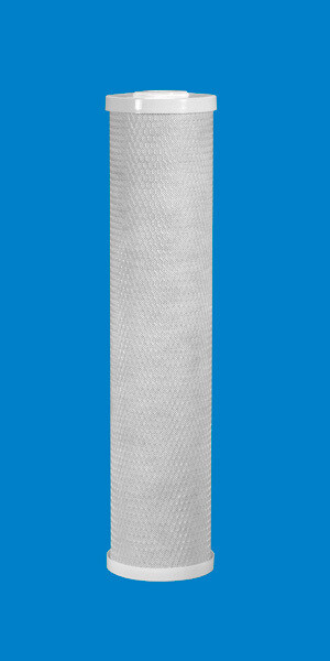 CA Ware® 20" x 4.5", 5 Micron Carbon Block Filter Cartridge, NSF Certified