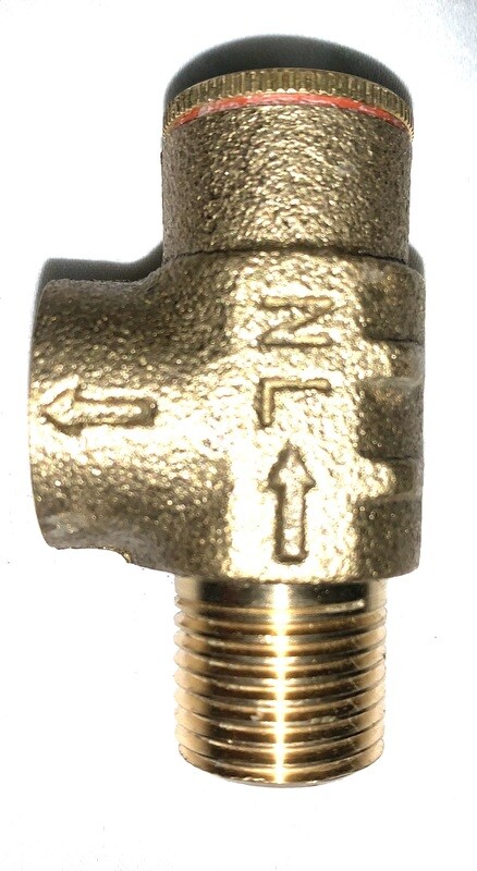No-Lead Pressure Relief Valve 100 PSI