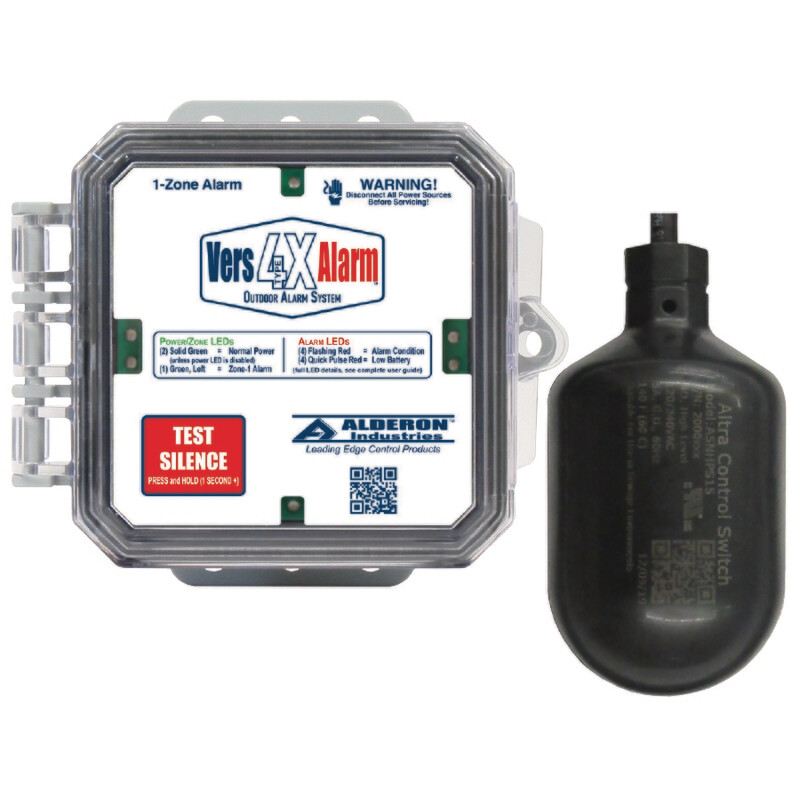 VersAlarm Low-Level Tank Alarm with Outdoor Enclosure