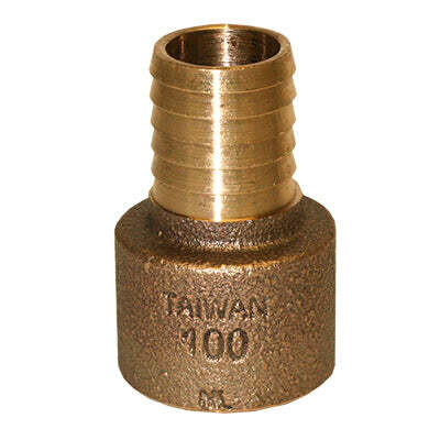 1" x 1" FIP No Lead Bronze Female Adapter