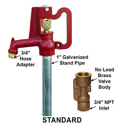 FROST PROOF YARD HYDRANT