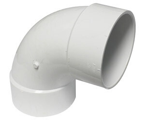 4" DWV 90 Deg Bend