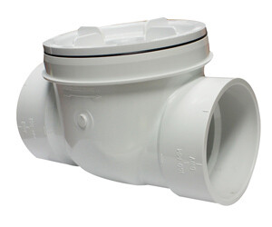 4" DWV Backwater Valve