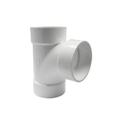 4" DWV Sanitary Tee