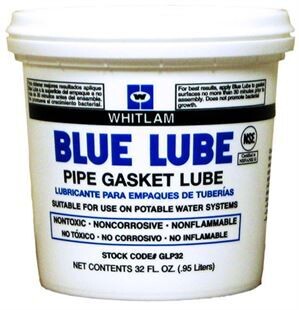 BLUE LUBE® Polymer-Based Pipe Gasket Lube