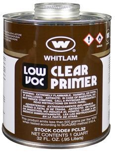 WHITLAM Low VOC Clear Primer (Quart - .95L)