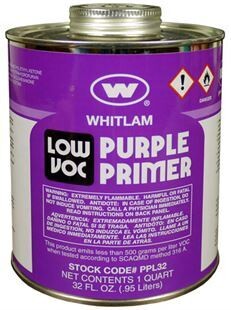 WHITLAM Low VOC Purple Primer  (Quart - .95L)