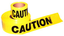 PLUMB-PRO® Yellow Warning Barrier Caution Tape - 200'