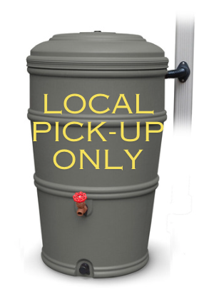 50-Gallon RainStation Rain Barrel (Granite)