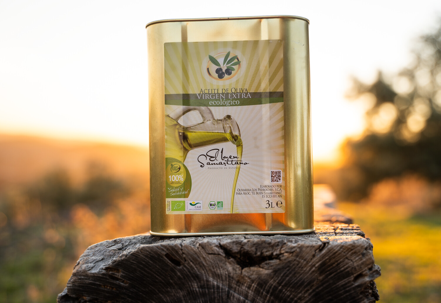 Aceite en lata de 3 litros