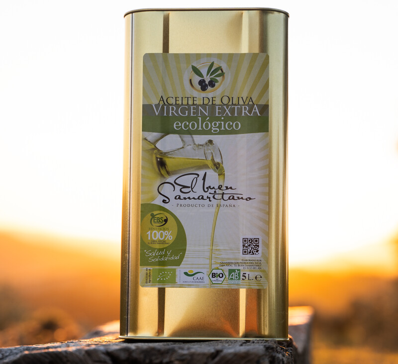 Aceite en lata de 5 litros