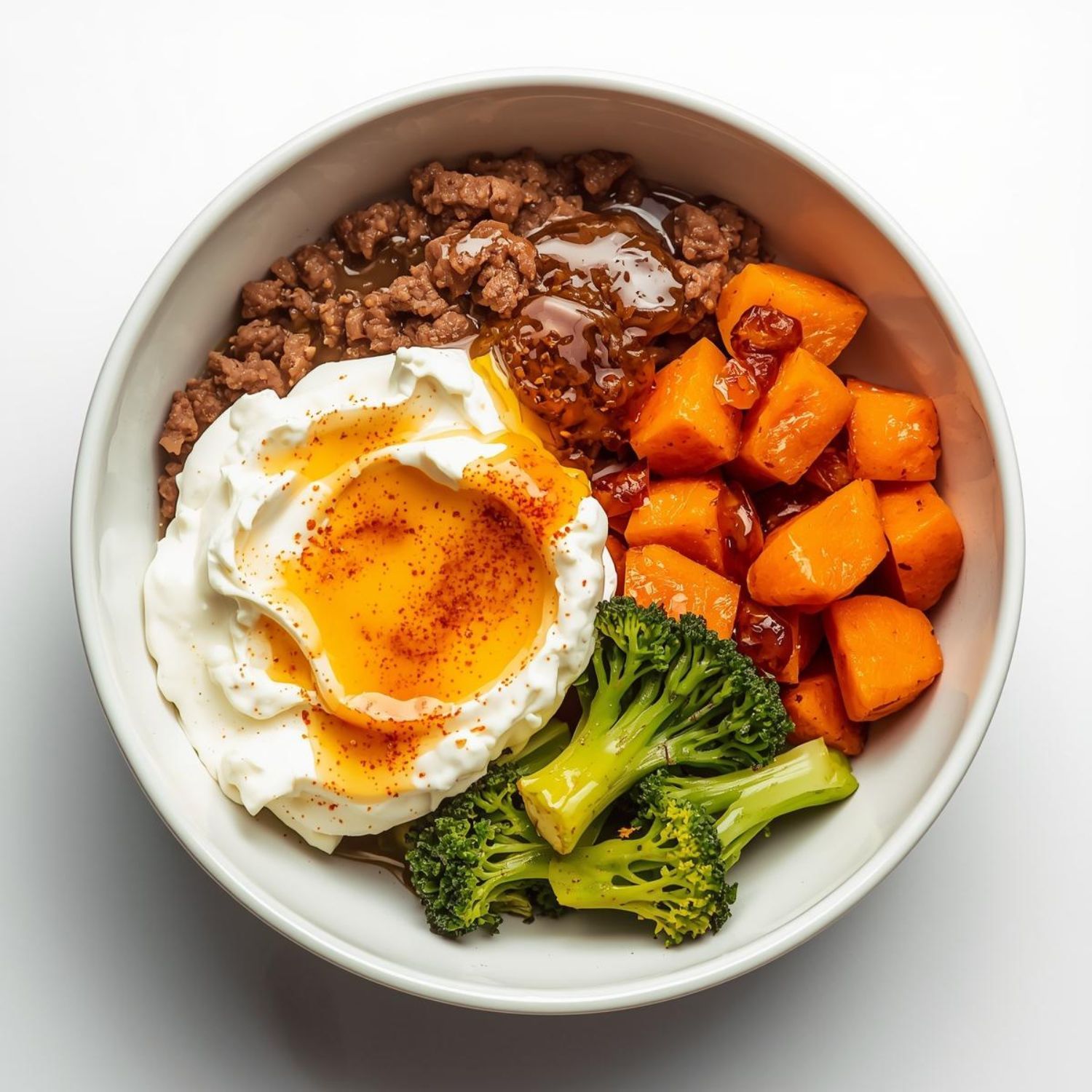 Lun/Mon 01-12 STAFF Sweet Potato and Beef Protein bowl