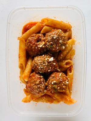 Mer/Wed 03-18 STAFF Penne with Meatballs