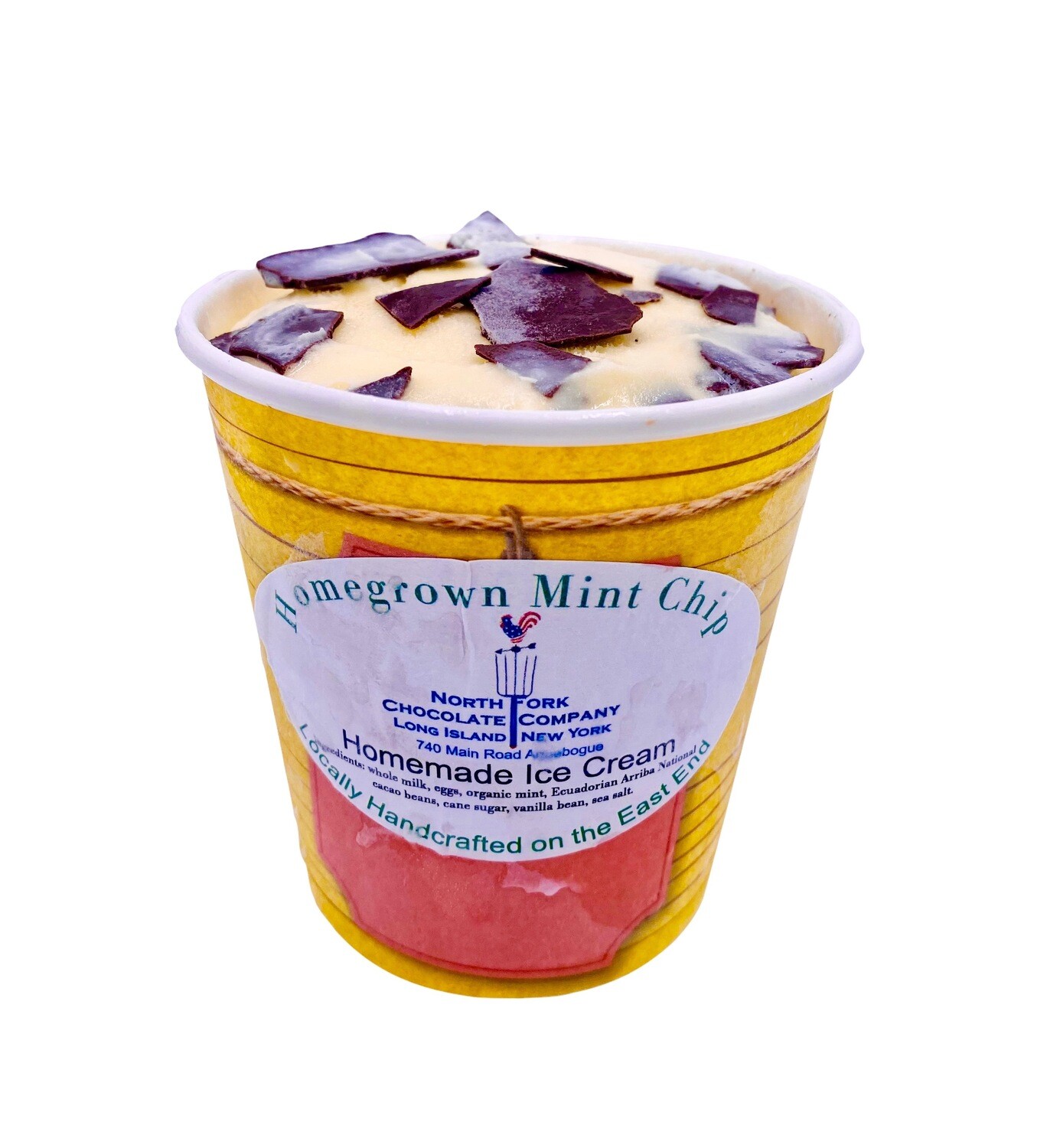 Homegrown Mint Chip Ice Cream - Pint