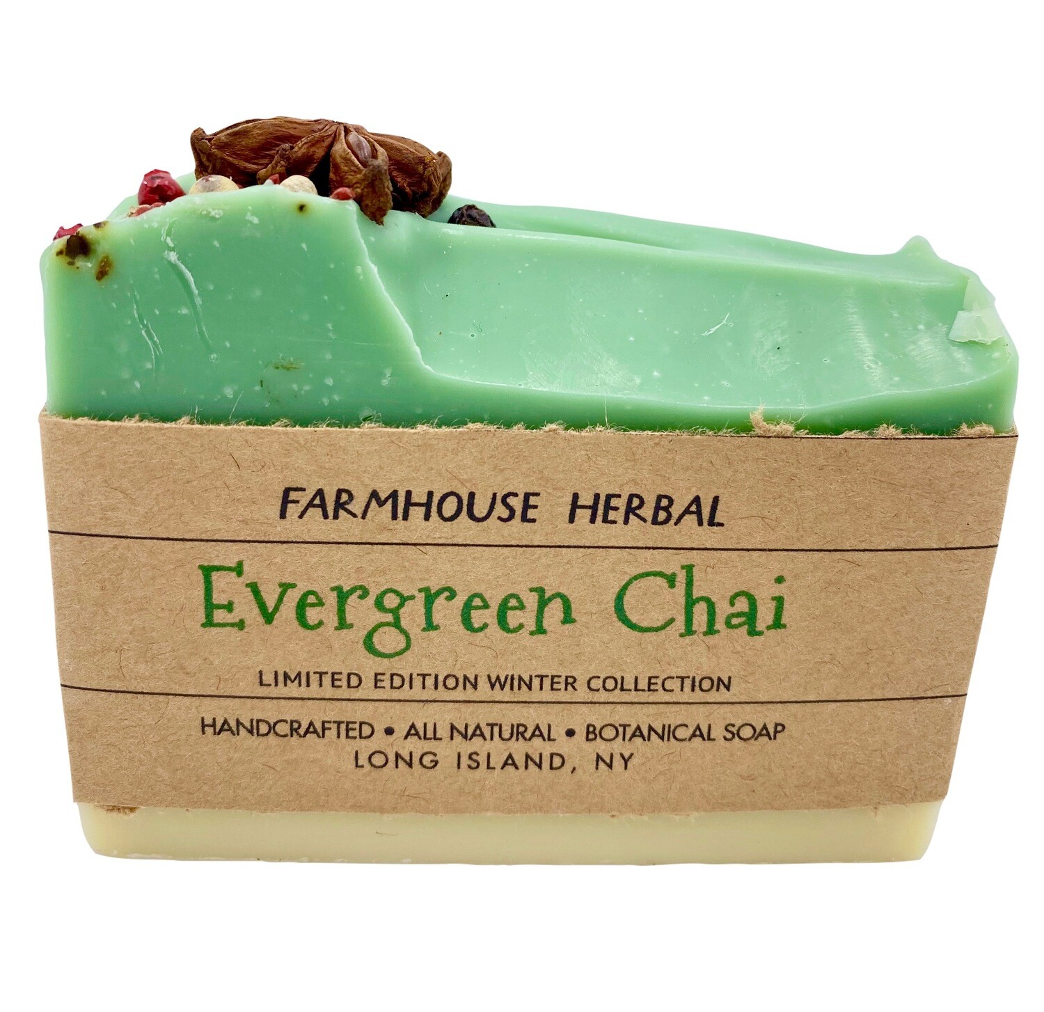 Farmhouse Herbal Evergreen Chai Soap