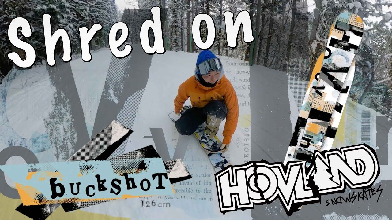 ホブランドバックショットスノースケート BUCKSHOT SKATE Buckshot 2026 Hovland Snowskates /スノースケート ホブランド