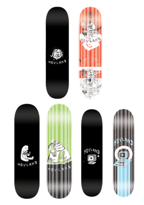 フラットデッキ スノースケート