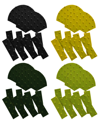 GripAll Tundra/LowPro グリップ スケートパック / スノースケート