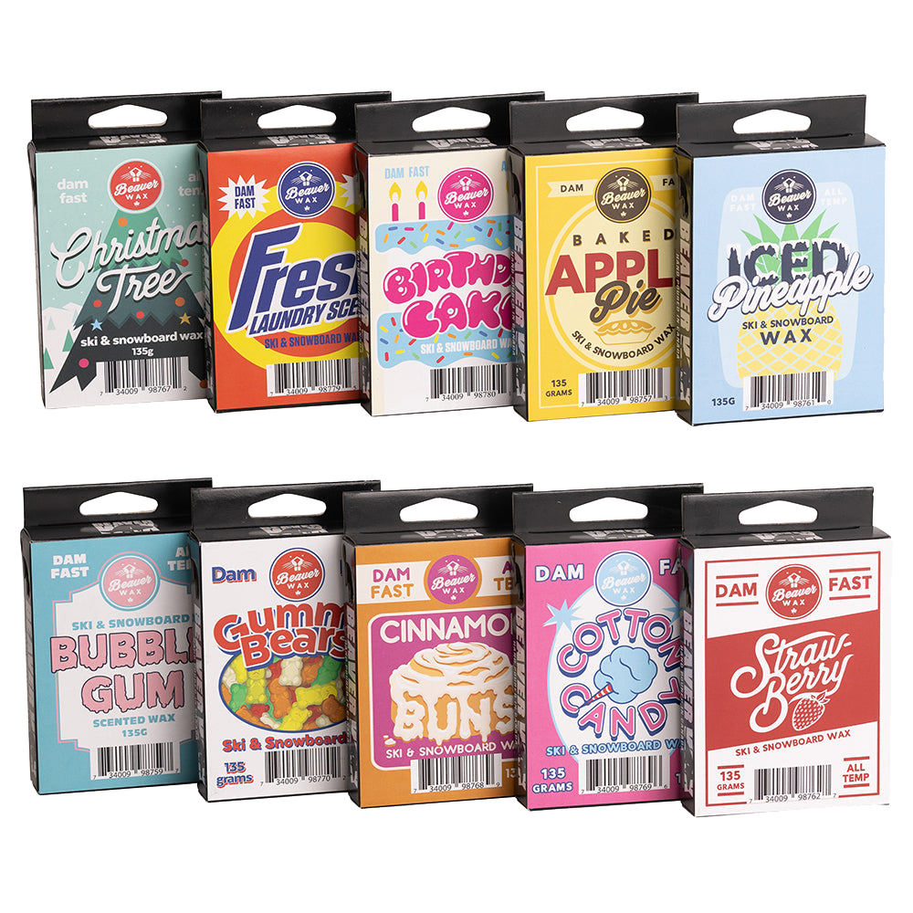 Beaver Wax 香り付きコレクション スノーワックス