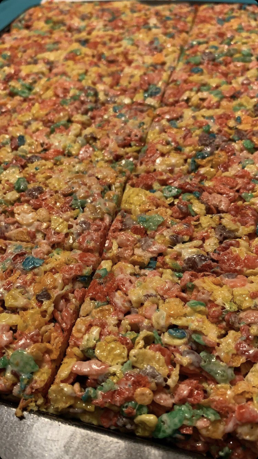 Fruity pebbles pans