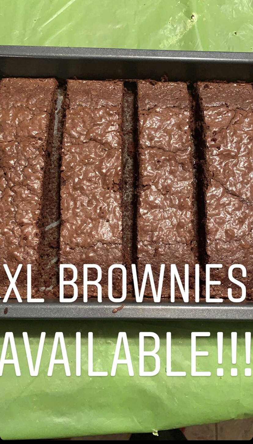 XL brownie bar