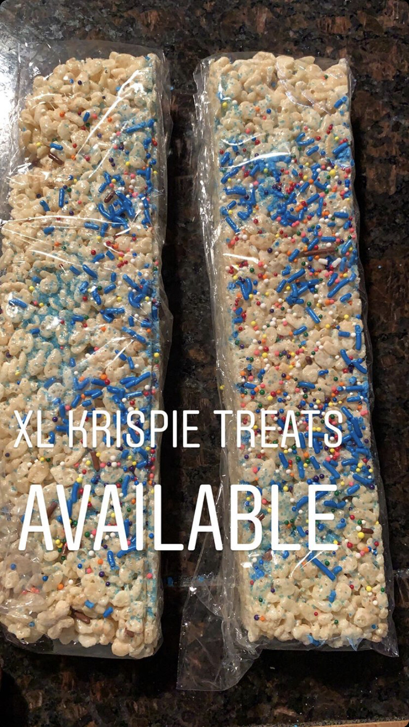 XL rice crispy bars
