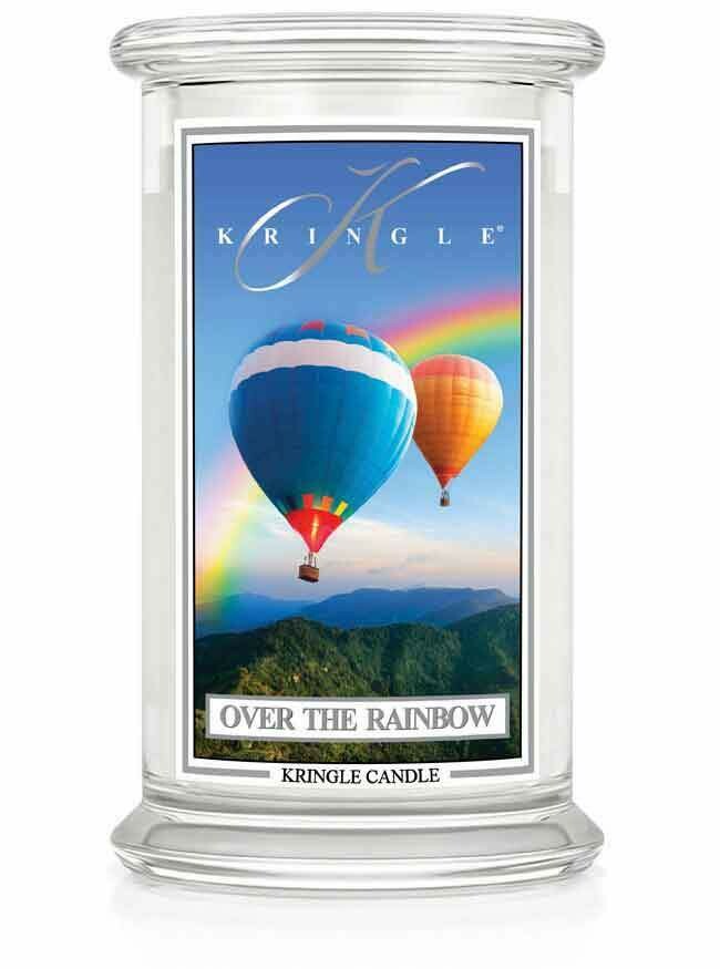30760 Candle- Over The Rainbow, 2 Wick, 22 oz.