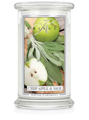 5881 Candle- Crisp Apple &amp; Sage, 2 Wick, 22 oz.