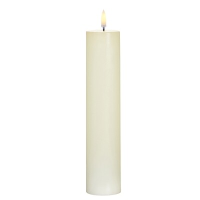 Uyuni Ivory Pillar 2x9.75&quot;H