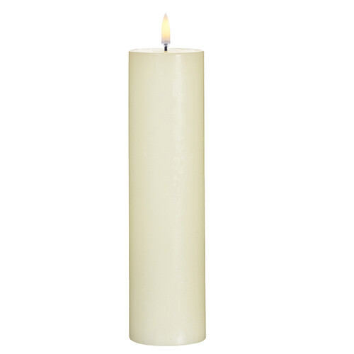 46785 Candle - Uyuni Ivory Pillar 2.25x9.75&quot;H