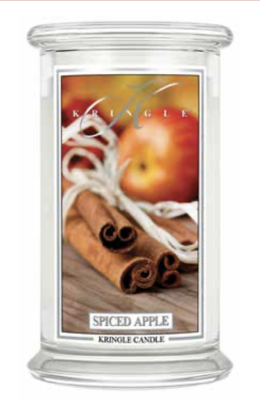 24967 Candle- Spiced Apple, 2 Wick, 22 oz.