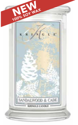 54568 Candle - Sandalwood &amp; Cade, 2 wick, 22oz