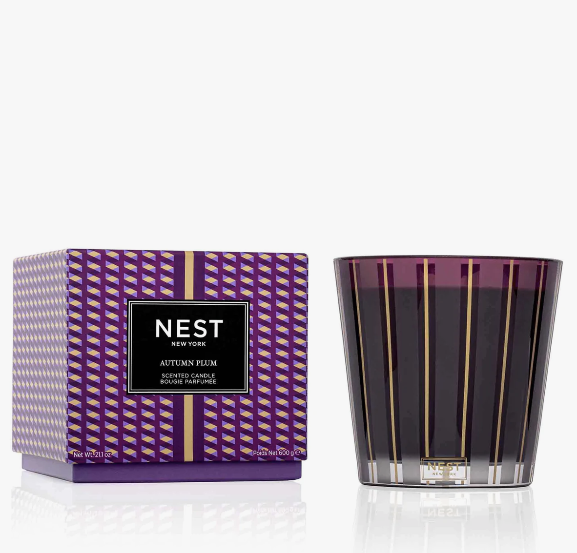 Autumn Plum, 3 wick, 21.1oz