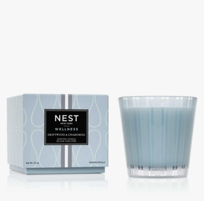 54766 Candle - Driftwood &amp; Chamomile, 3 wick, 21.1oz