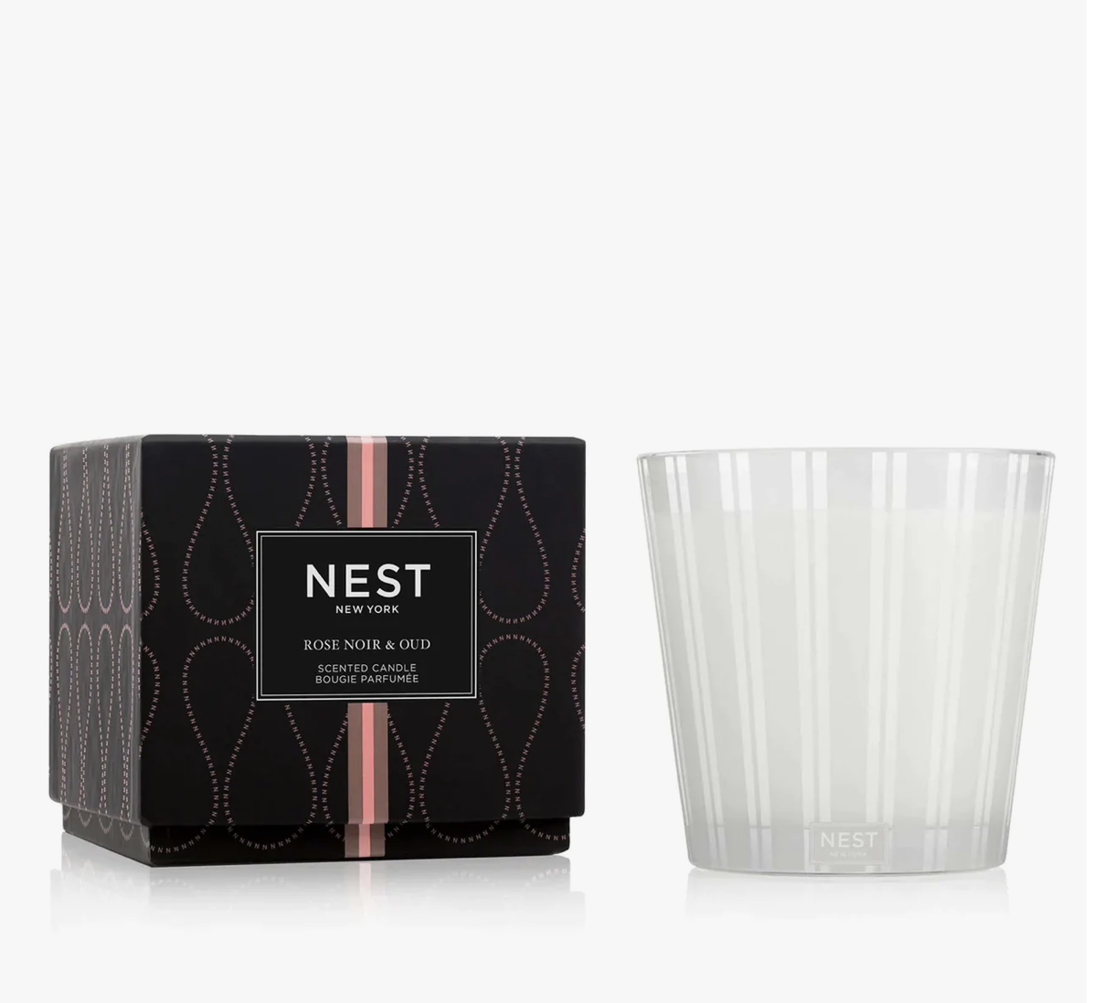 54810 Candle - Rose Noir &amp; Oud, 3 wick, 21.1oz