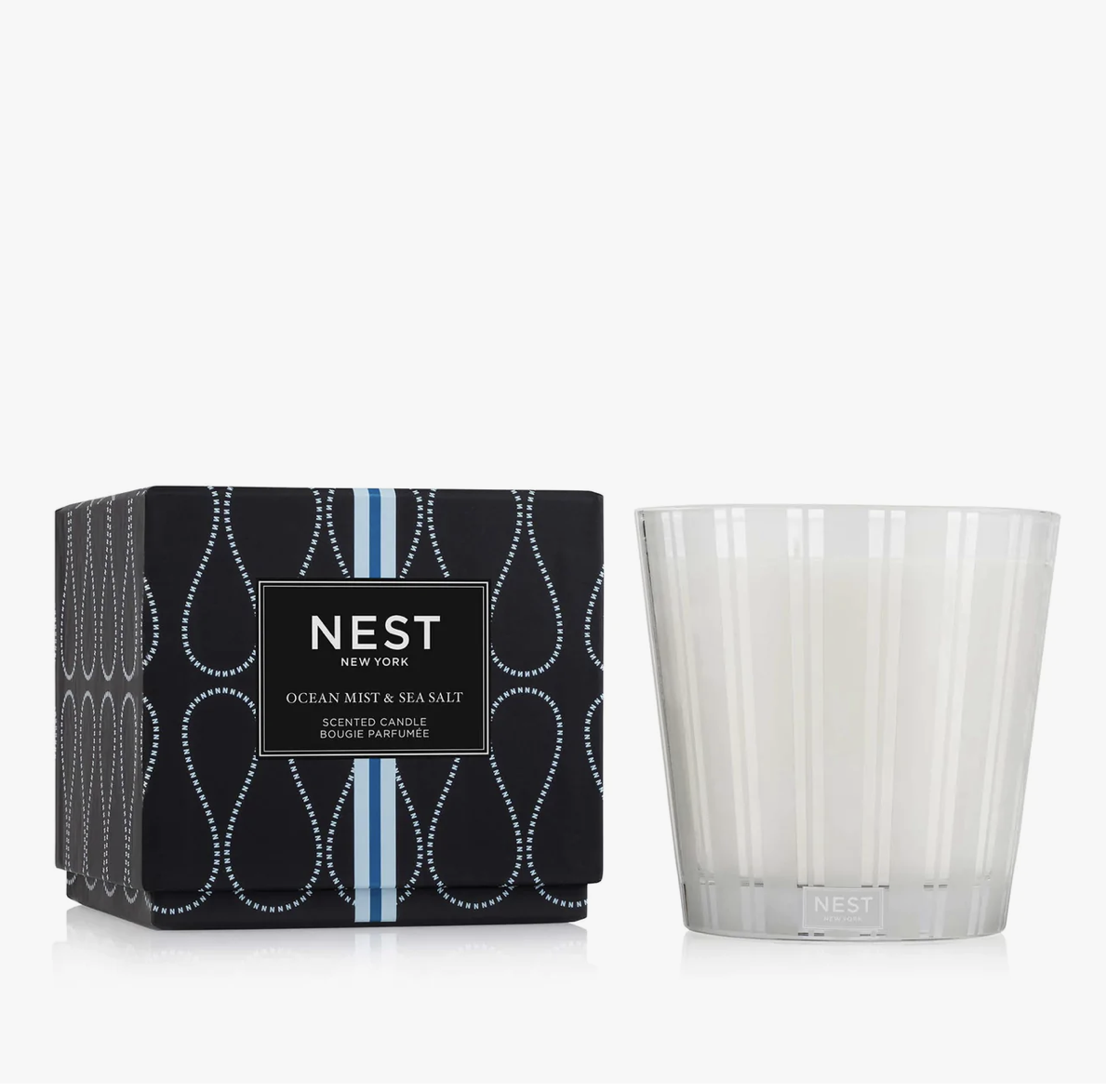 54797 Candle - Ocean Mist &amp; Sea Salt, 3 wick, 21.1oz