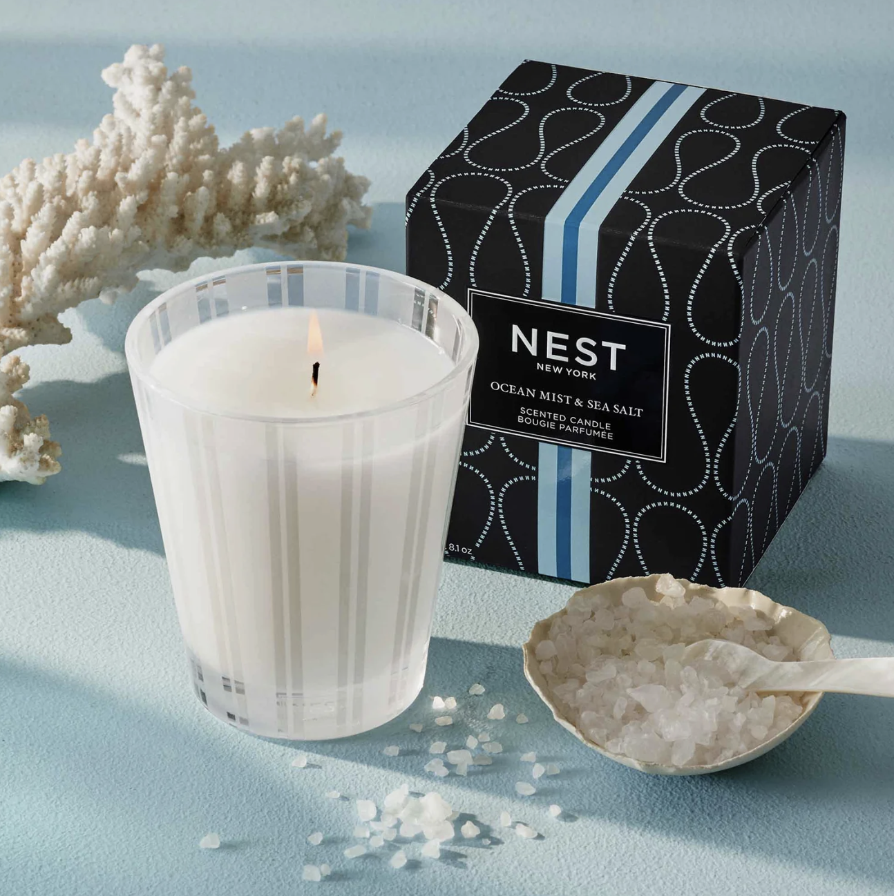 59310 Candle - Ocean Mist &amp; Sea Salt 8.1oz