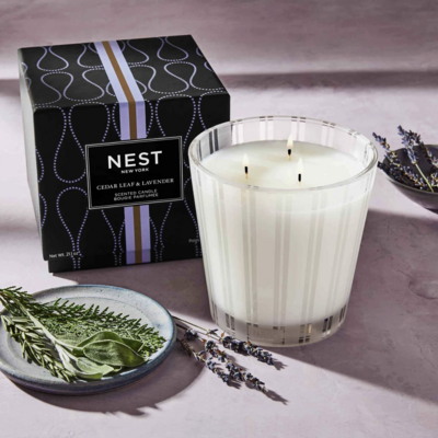 Cedar Leaf &amp; Lavender, 3 Wick, 21.1oz