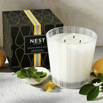 59334 Candle - Amalfi Lemon &amp; Mint 21.1oz