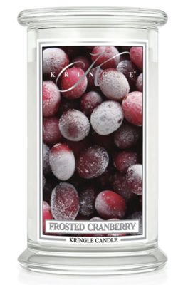61740 Candle - Frosted Cranberry 2 wick, 22 oz