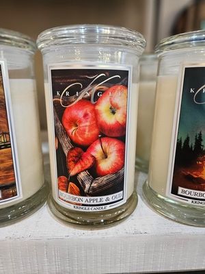 65946 Candle - Bourbon Apple, 2 Wick, 22 oz.